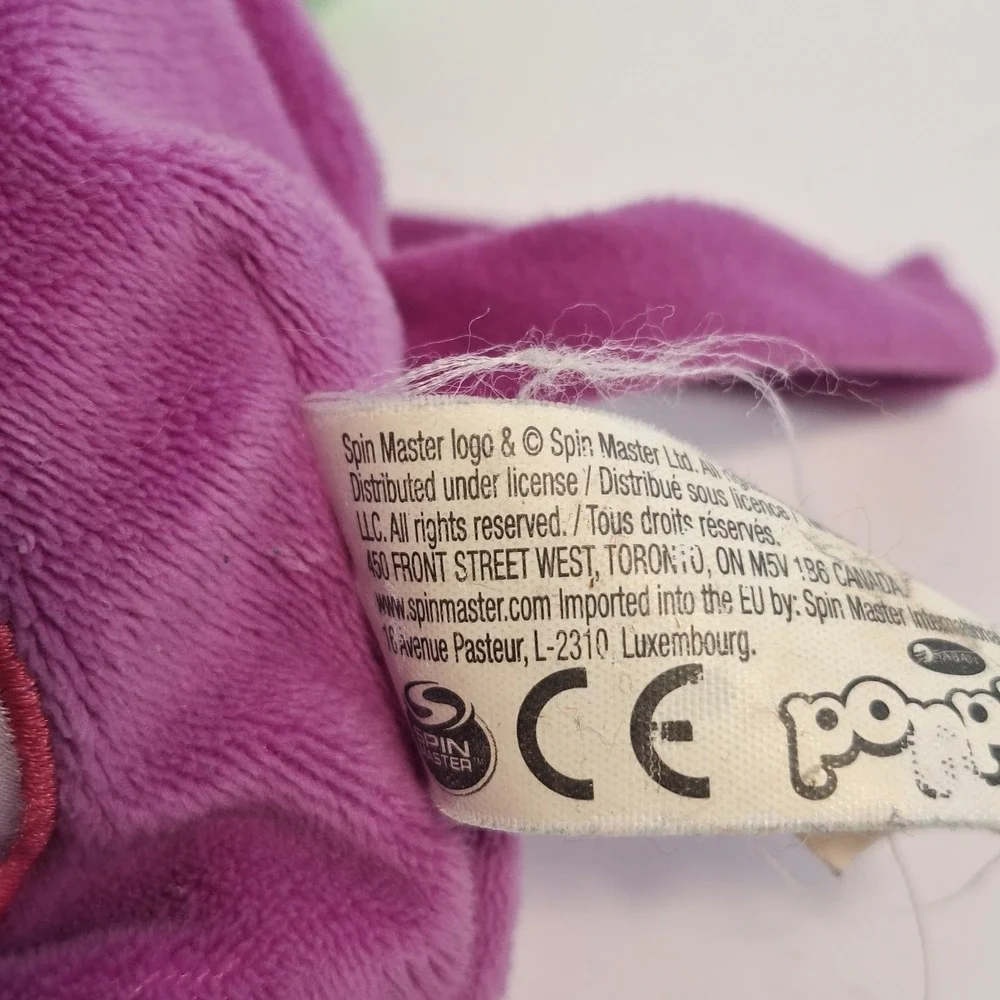 SPIN MASTER NETFLIX POPPLES YIKES PURPLE GREEN BLUE PLUSH 2015‎